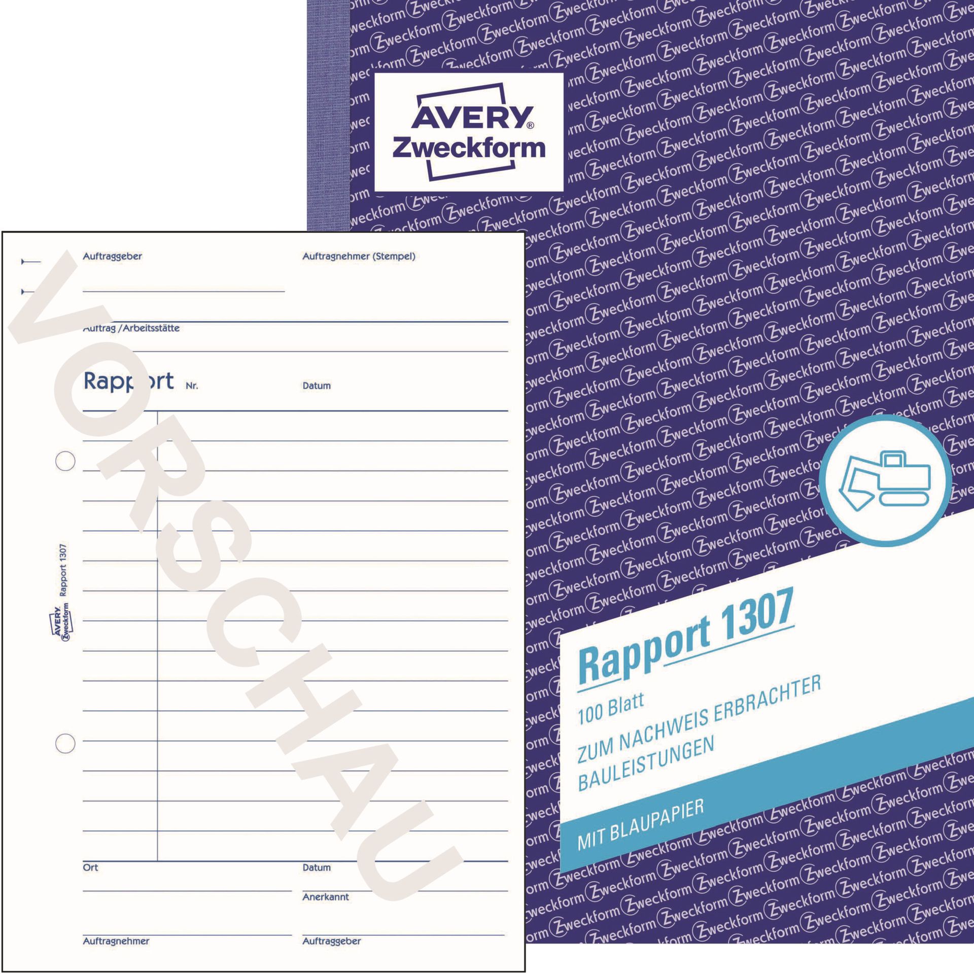 Rapport A5 100Blatt