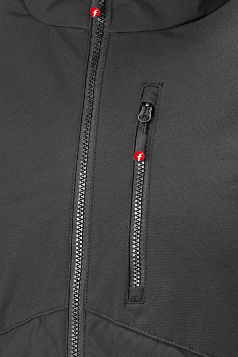 Steppjacke Ben schwarz, Gr.XL FORTIS