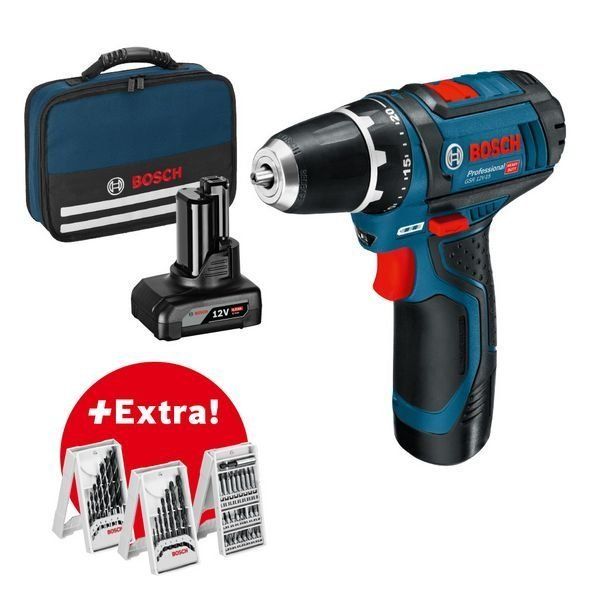 Bosch Akku-Bohrschrauber GSR 12V-15
