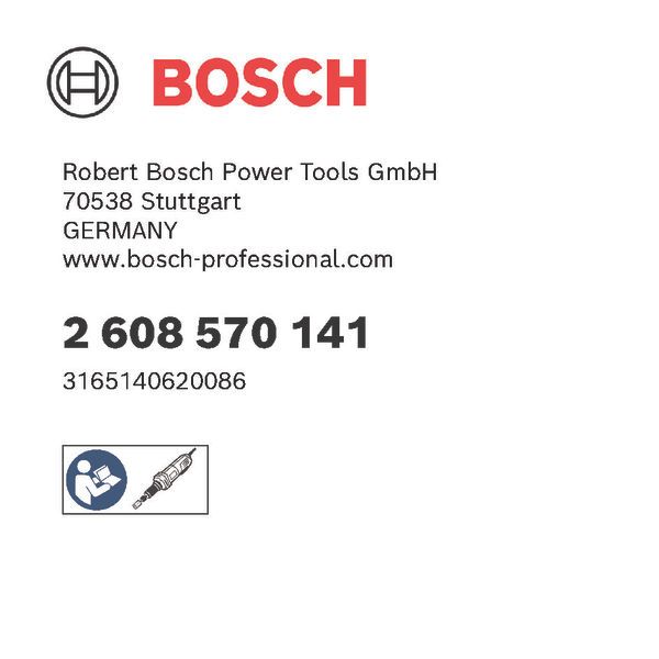 BOSCH Spannzangenmutter