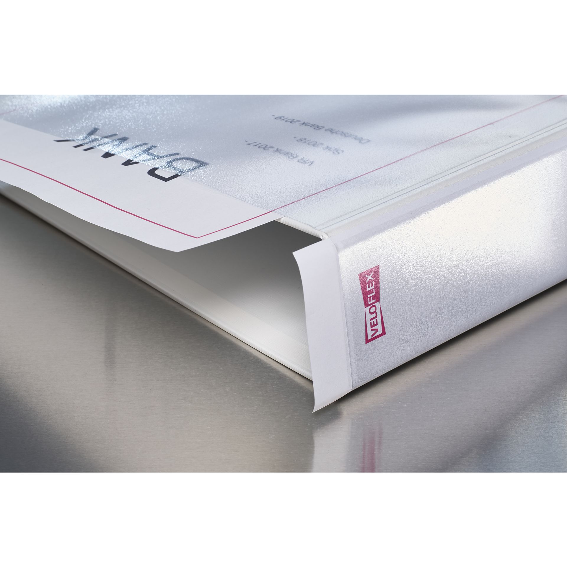 Präsentationsringbuch VELODUR 4Ringe 30mm ws