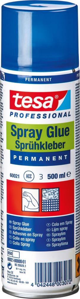 Sprühkleber Spray Glue permanent 500 ml beige tesa