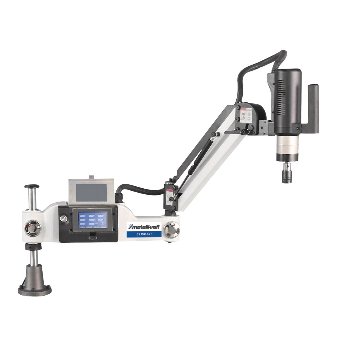 Elektrische Gewindeschneidmaschine Metallkraft GS 1100-16 E Aktions-Set inkl. Unterbau
