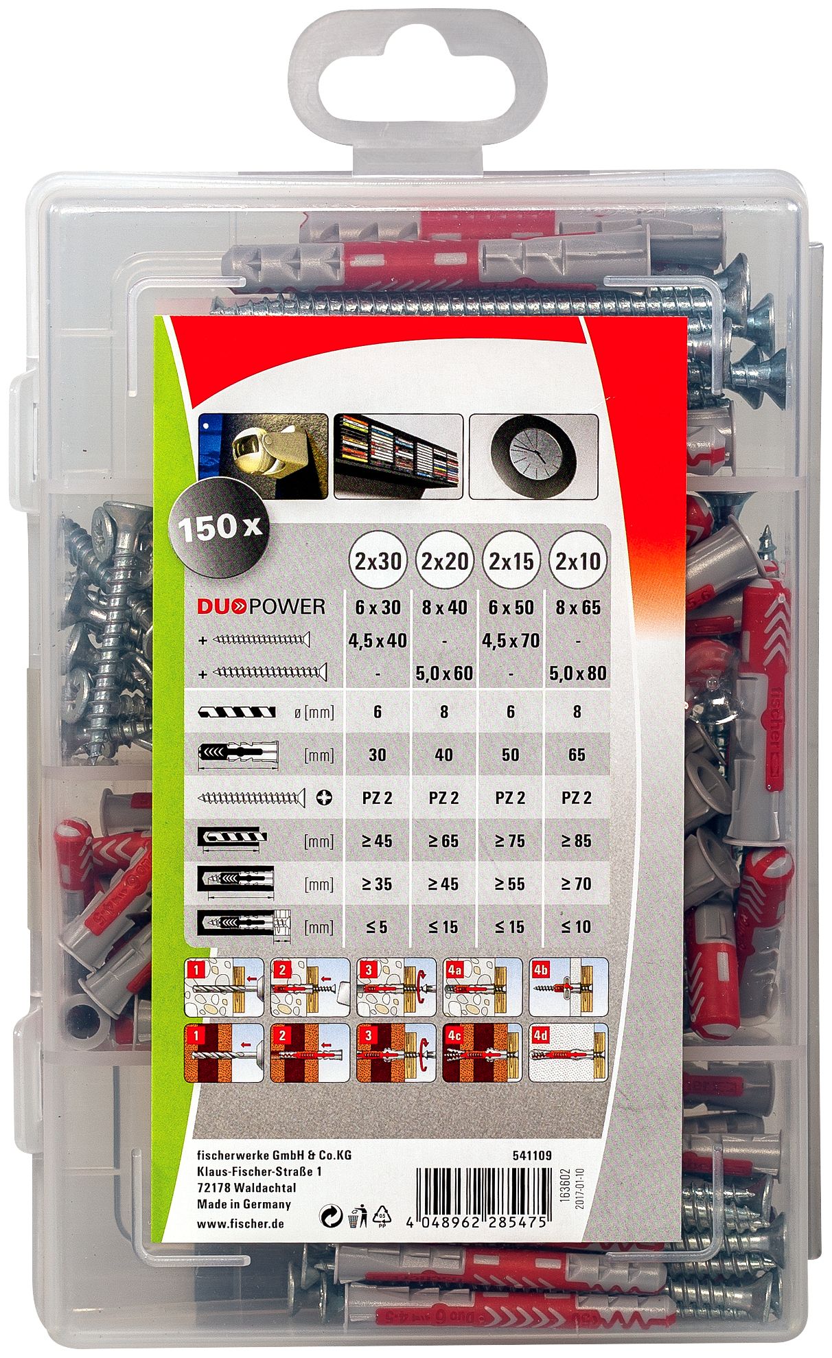 Profibox - DuoPower kurz/lang + S (150)