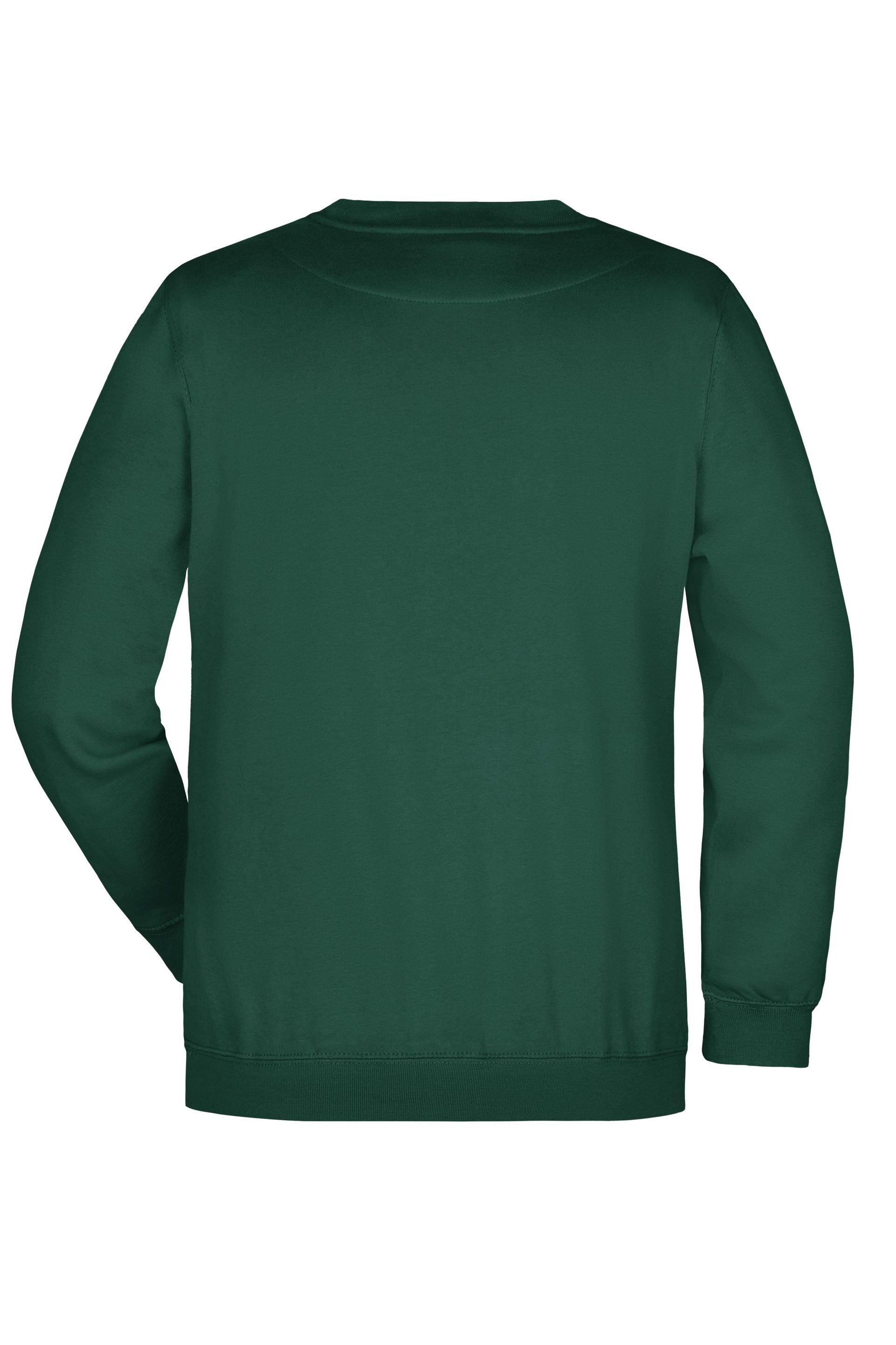James & Nicholson JN040 Sweatshirt, Dunkelgrün, Gr. S