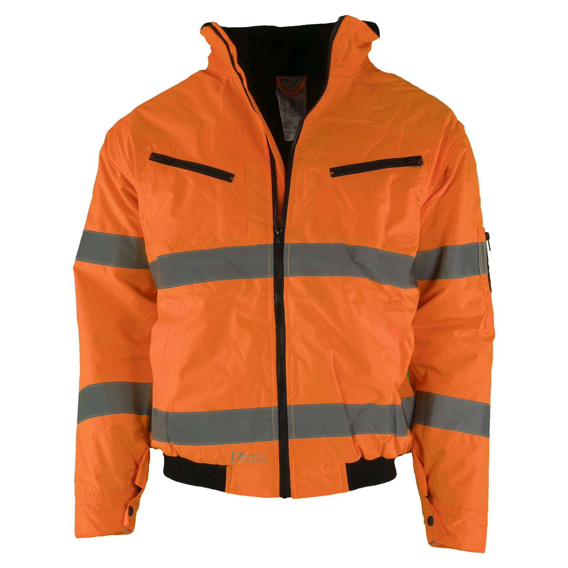 PREVENT® Warnschutz-Pilotenjacke 174OA, orange, Gr. S