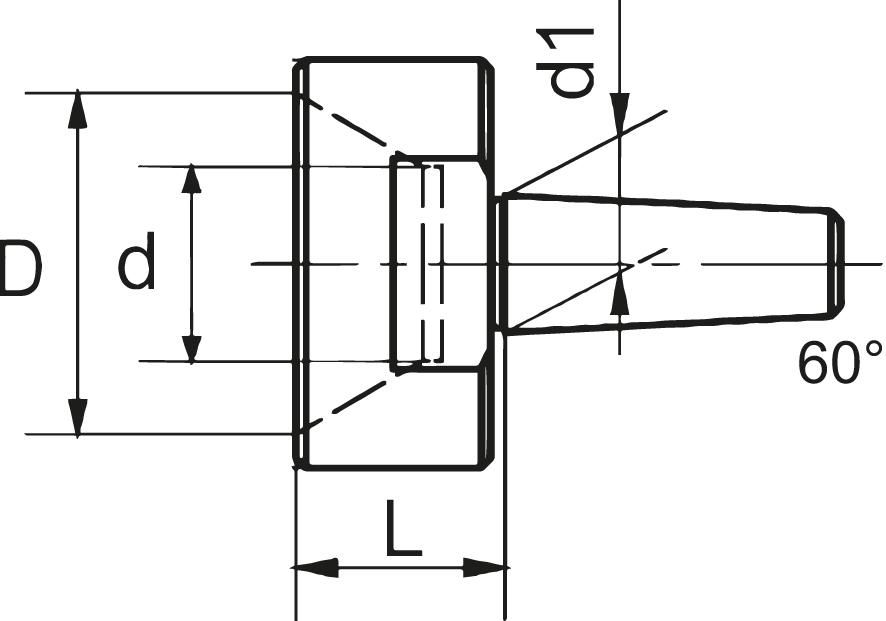 Hohlkegel für Drehbankspitzen 24mm CONZELLA