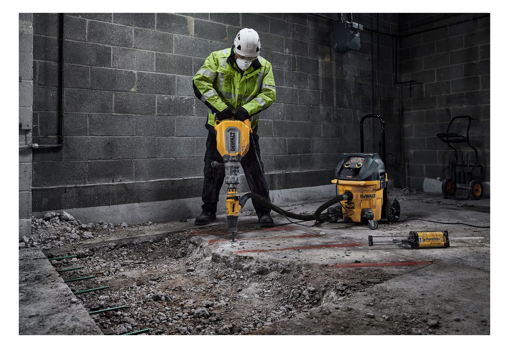 DeWALT Abbruchhammer, 11 kg.