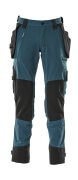 Hose mit Hängetaschen Hose mit Hängetaschen, Stretch Dunkelpetroleum 76C56