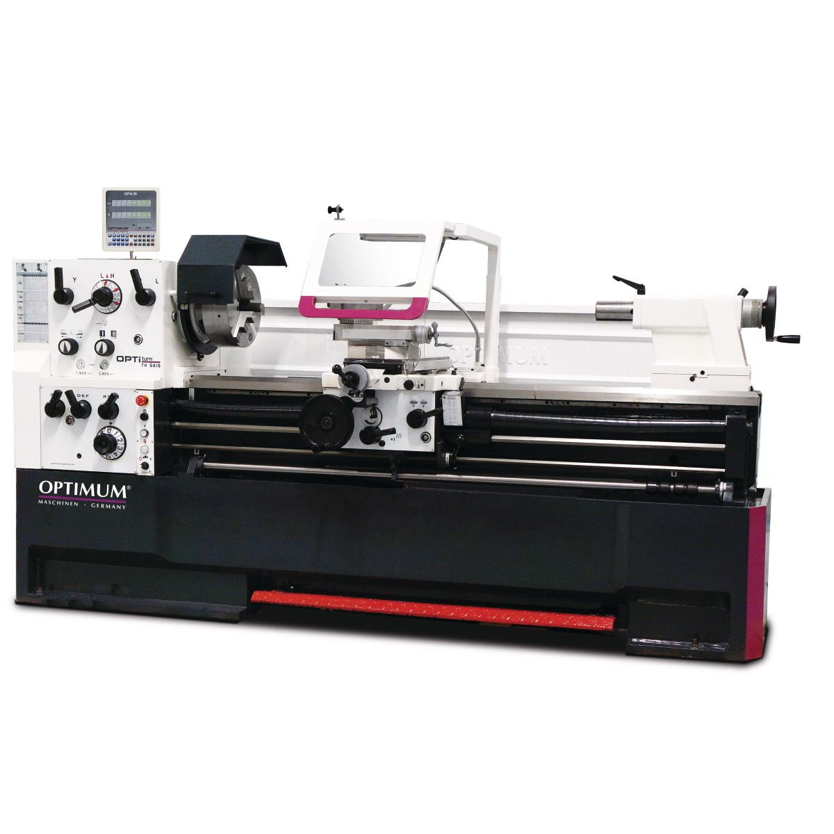 Leit- und Zugspindeldrehmaschine Optimum OPTIturn TH 5615D