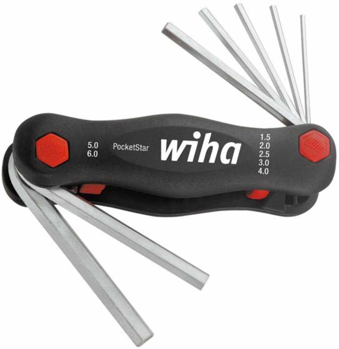 Handklapphalter 7-teilig 1,5-6 mm PocketStar Wiha