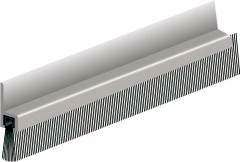 Türbodendichtung alu IBS 31 100cm m.PP Bürste ELLEN