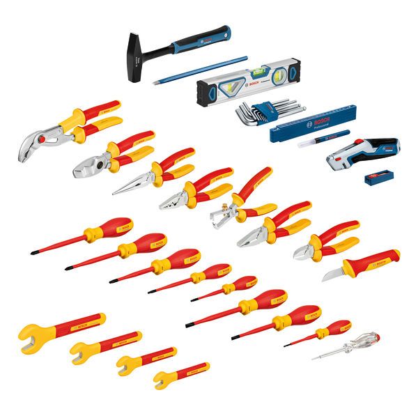 Bosch Combo Kit Elektrikerkoffer 37-tlg.