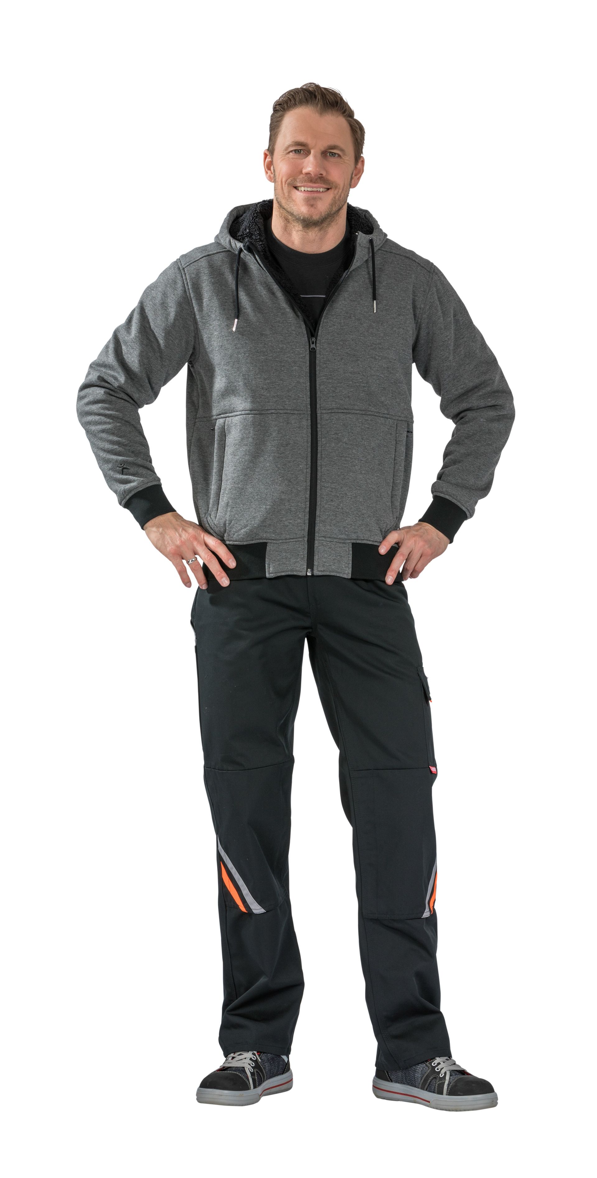 Planam Iceland Hoodie Outdoor anthrazit Gr. XS