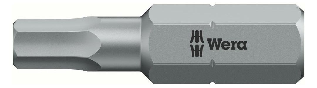 WERA 1/4"-6-kantbits, DIN3126C6,3