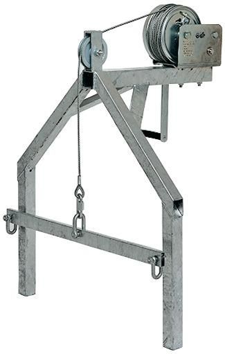 Handwinde mit Gestell 20mtr. Seillänge müba