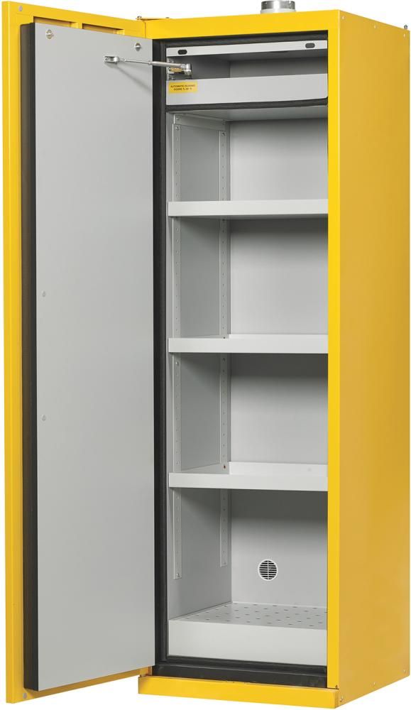 EN-Sicherheitsschrank 90-Minuten nach EN14470-13 Böden, Auffangwanne 1 Tür B600xT600xH2070mm