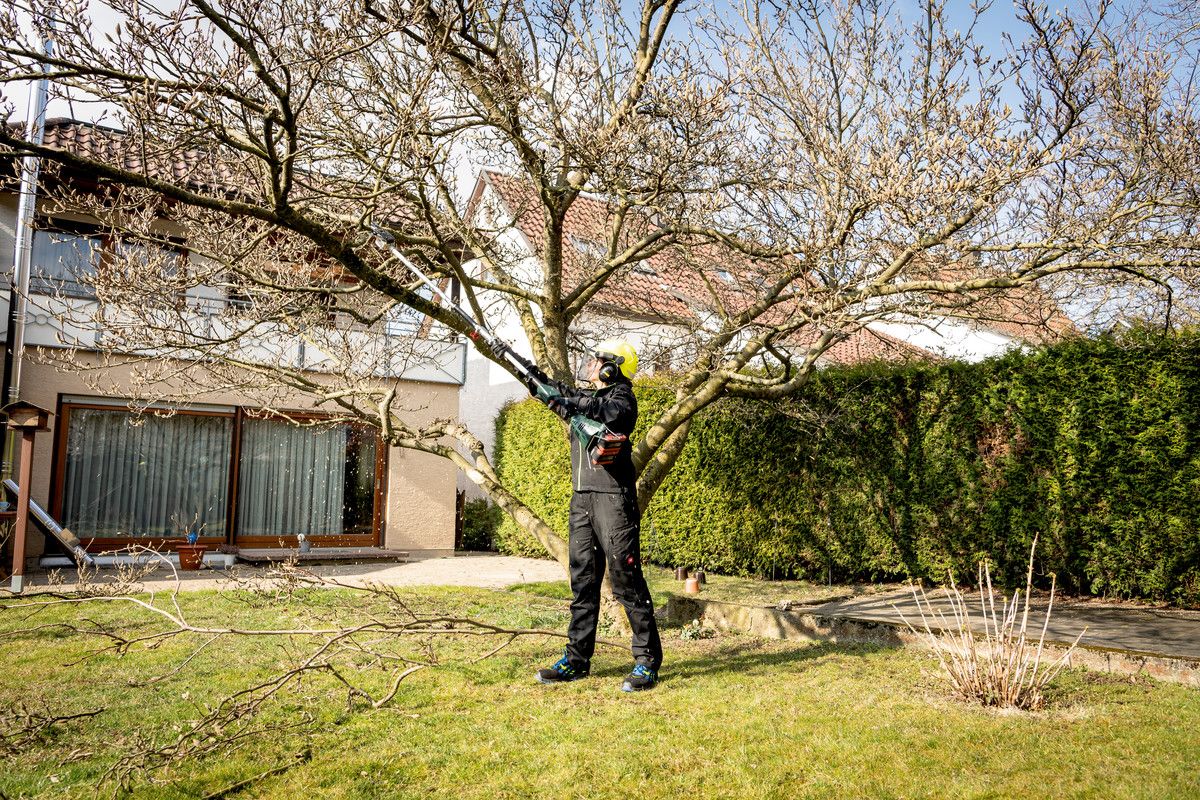 Hochentaster-Aufsatz MA-MS 25 Metabo ohne Akku ohne Ladegerät Karton