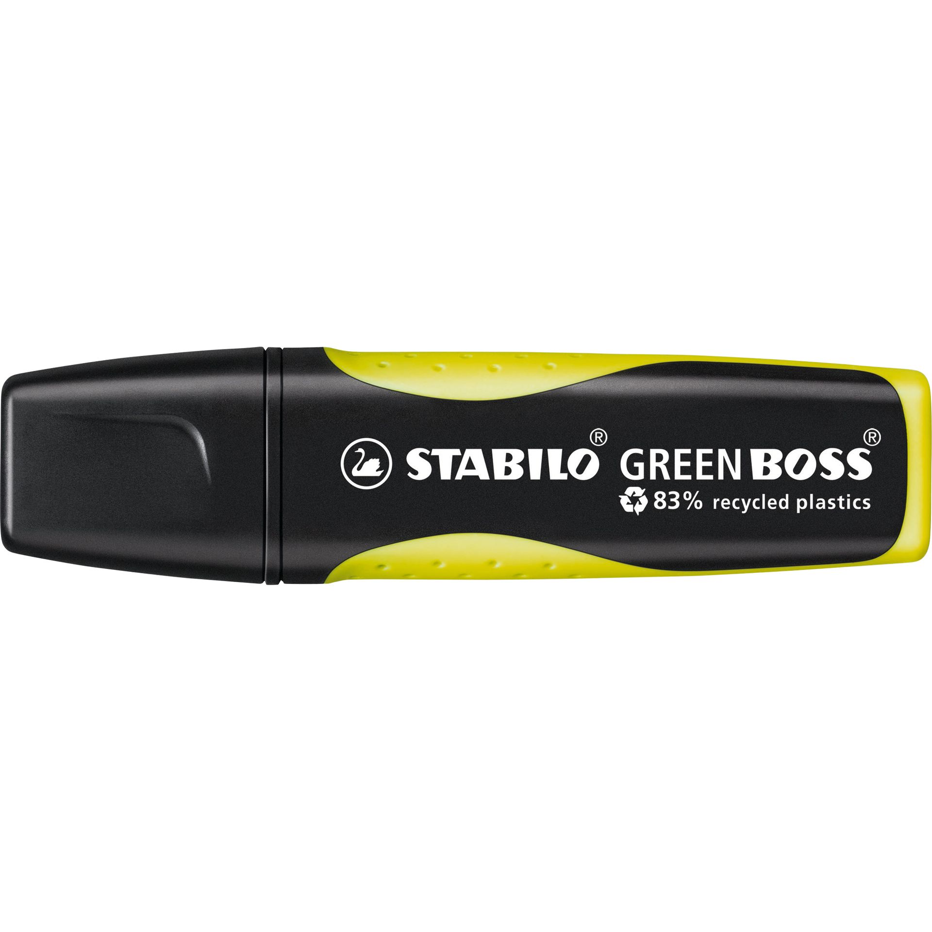 Textmarker GREEN BOSS 2+5mm gelb
