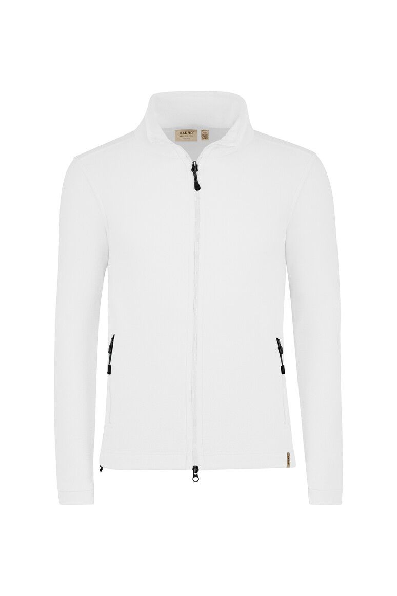 HAKRO Fleecejacke ECO weiß, XS