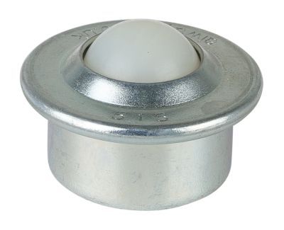 Kugelrolle, Kunststoffkugel, Gehäuse verzinkt