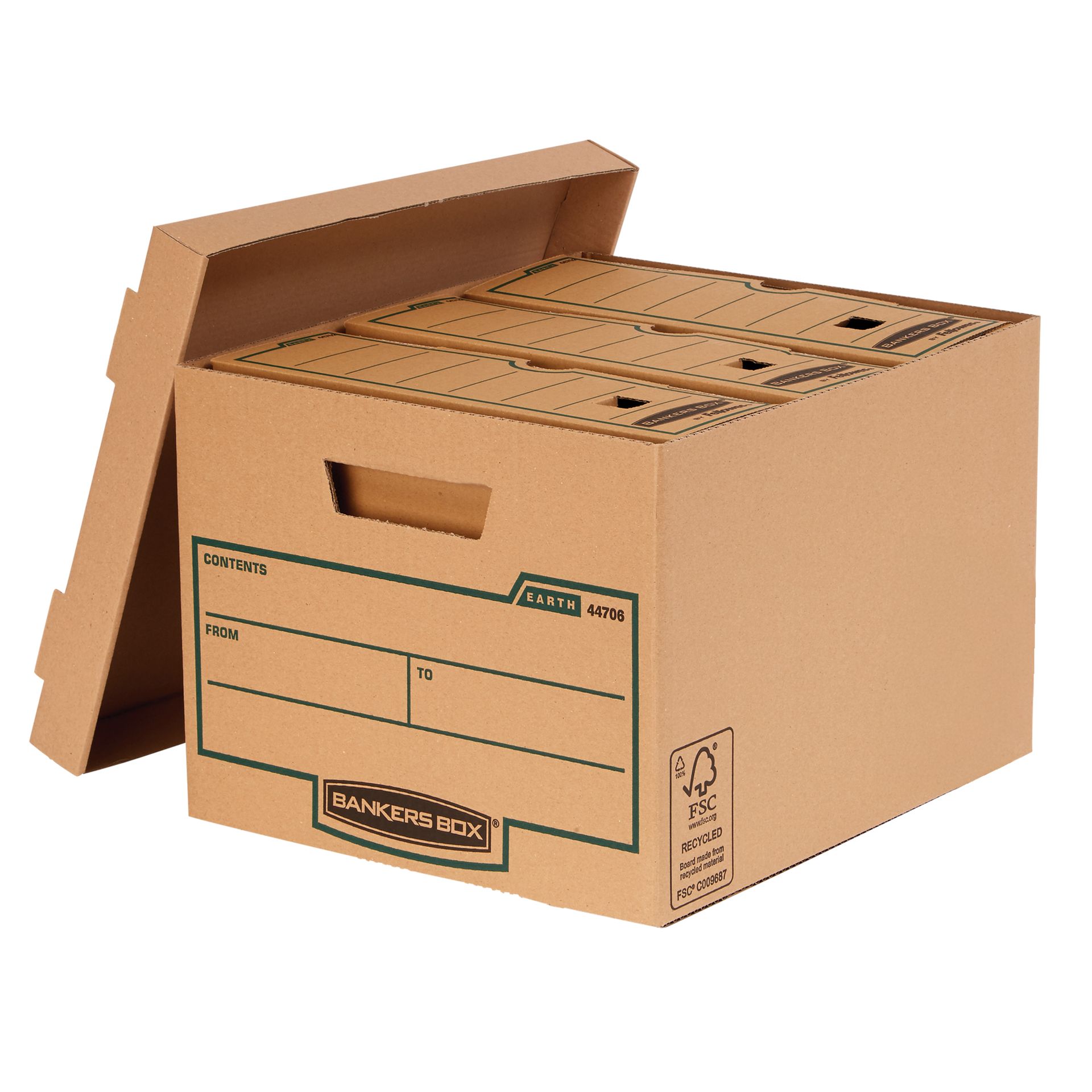 Archivbox Earth Series 325x260x375mm braun