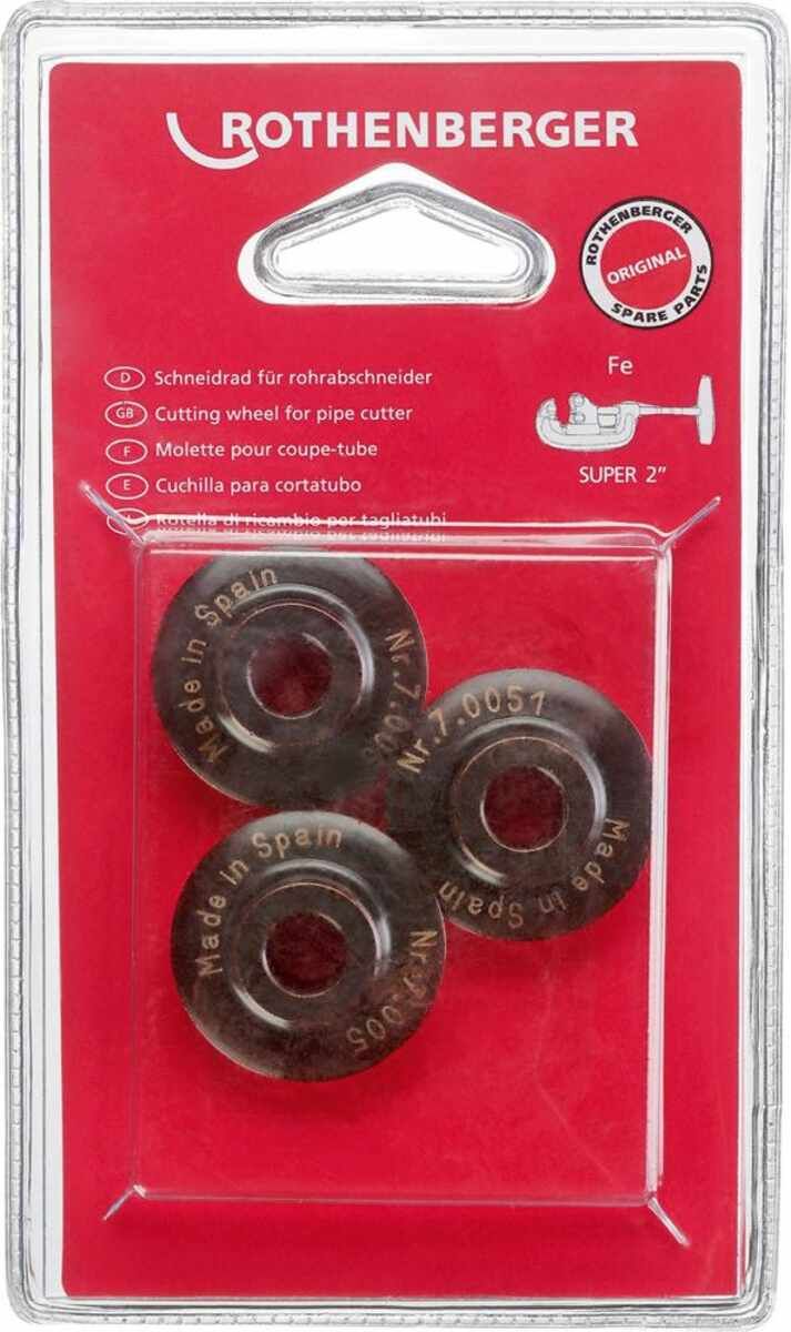 Schneidrad für Stahl 2."" Pack a 3 Stck.Rothenb