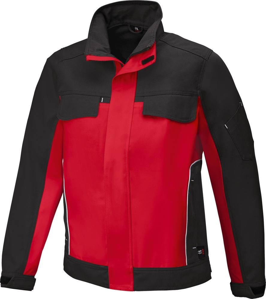 Arbeitsjacke ERNST rot-schwarz 4XL FHB