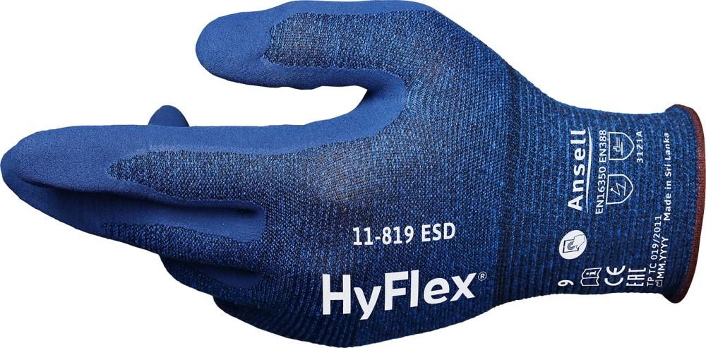 Ansell ESD-Handschuhe, Gr. 6