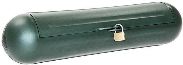 Sicherheitsbox, grün für 230 Volt CEE