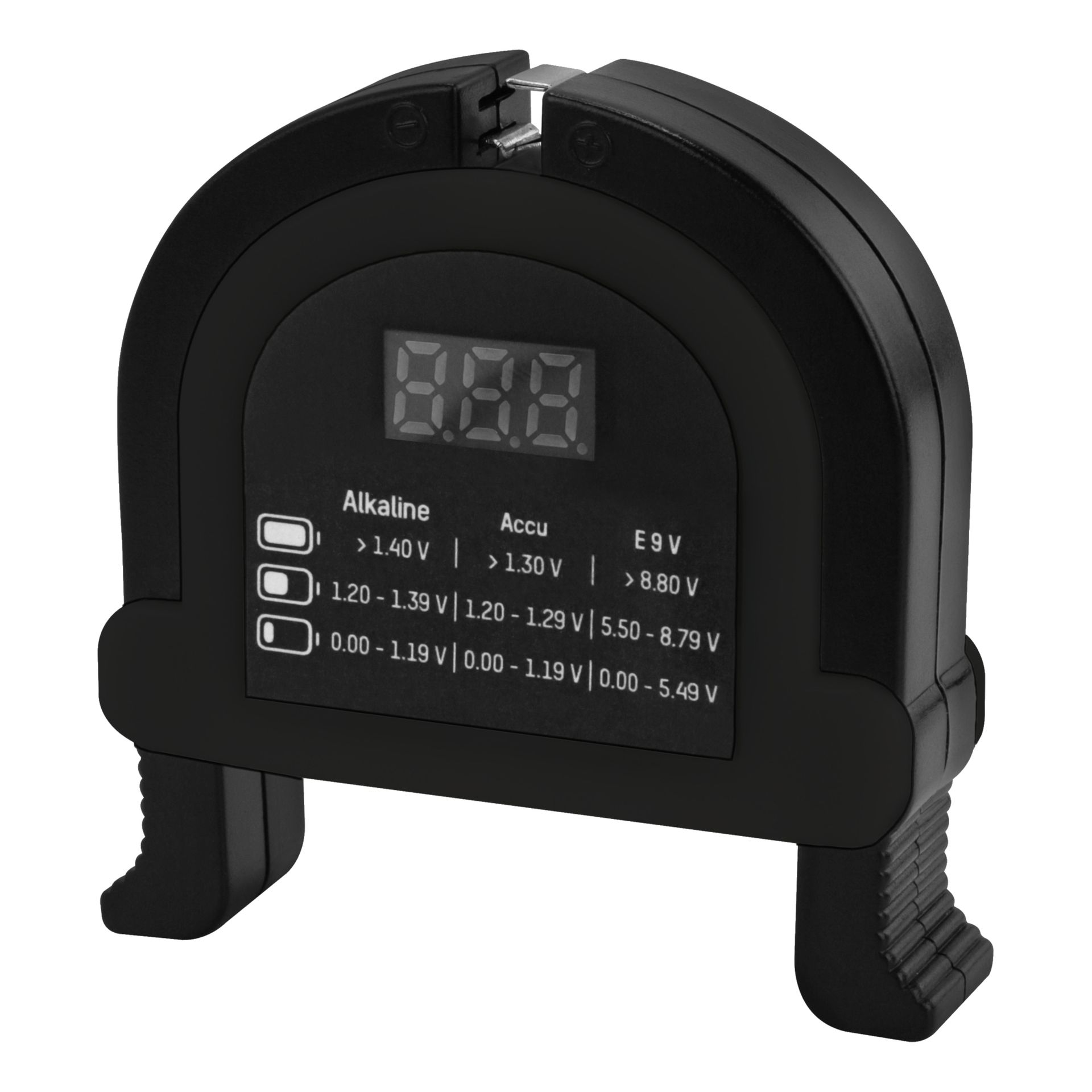 Batterietester für Thekenbereich