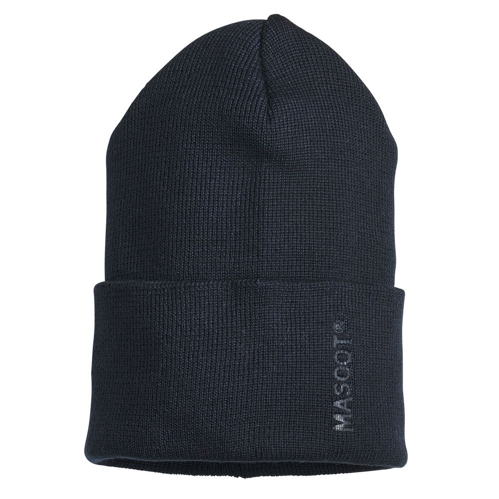 Strickmütze Schwarzblau, ONE