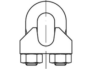 DIN 741 A 2 6 mm / M 5 1/4 ähnl. DIN 741 A 2 S