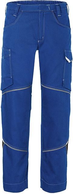 Hose ICONIQ, kornblumenblau/schwarz, Gr.40 Kübler