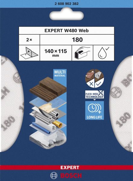 BOSCH Handschleifblatt