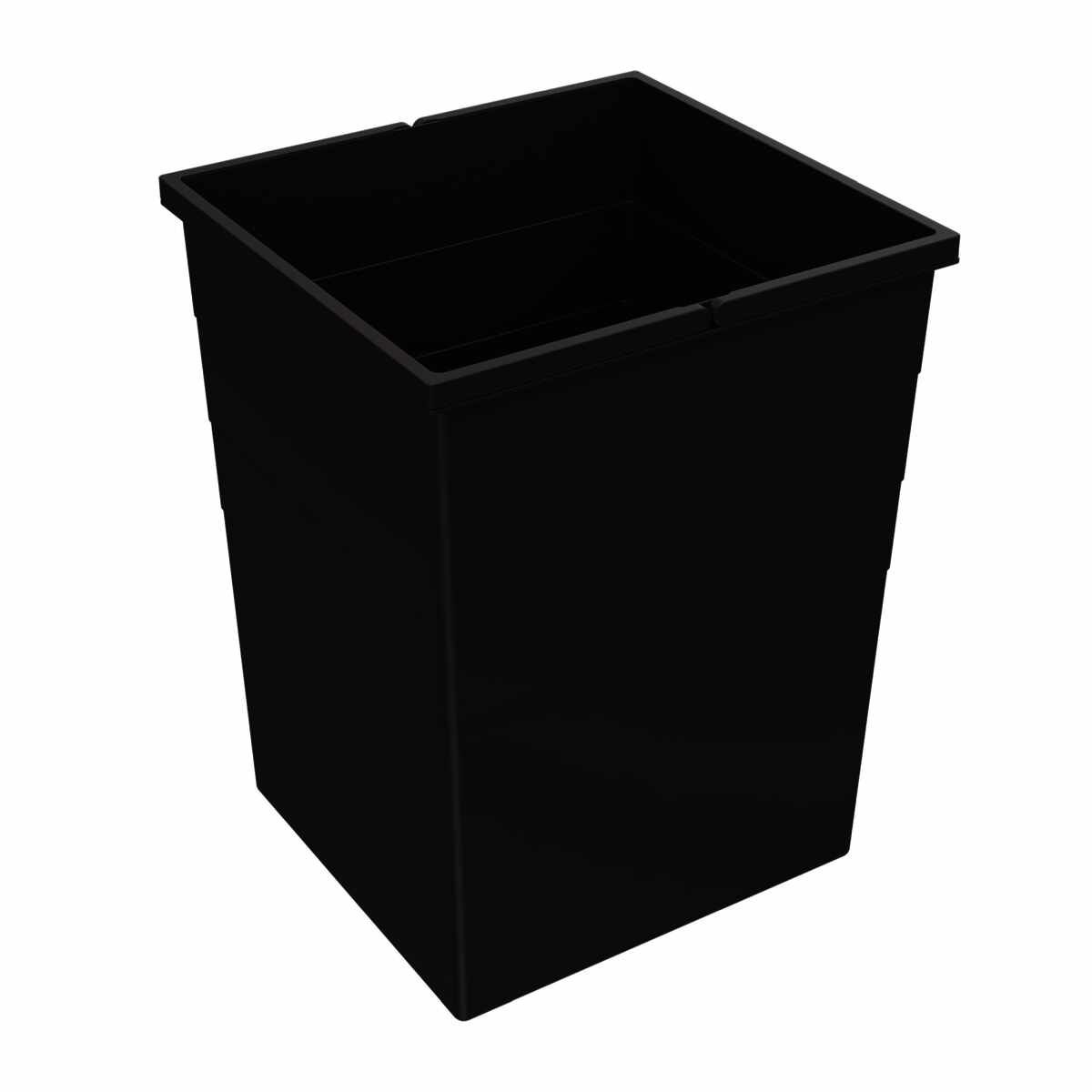 Eimer 55 l, Kunststoff, dunkelgrau, B x T x H 385