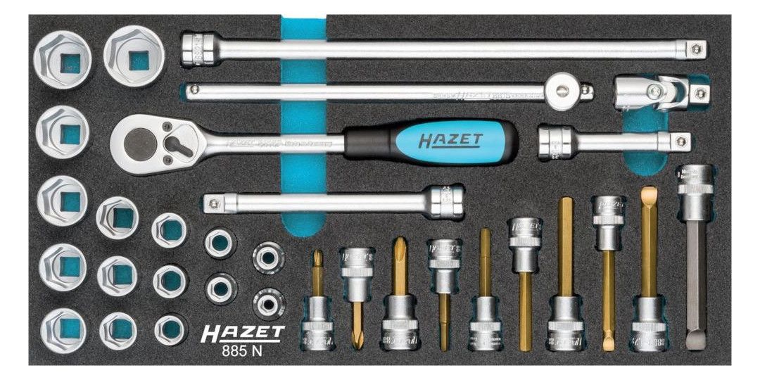 HAZET Steckschlüsselsatz, 3/8"