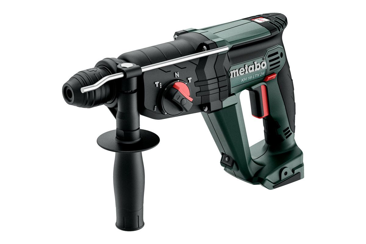 Akku-Kombihammer solo KH 18 LTX 24 Metabo ohne Akku ohne Ladegerät metaBOX