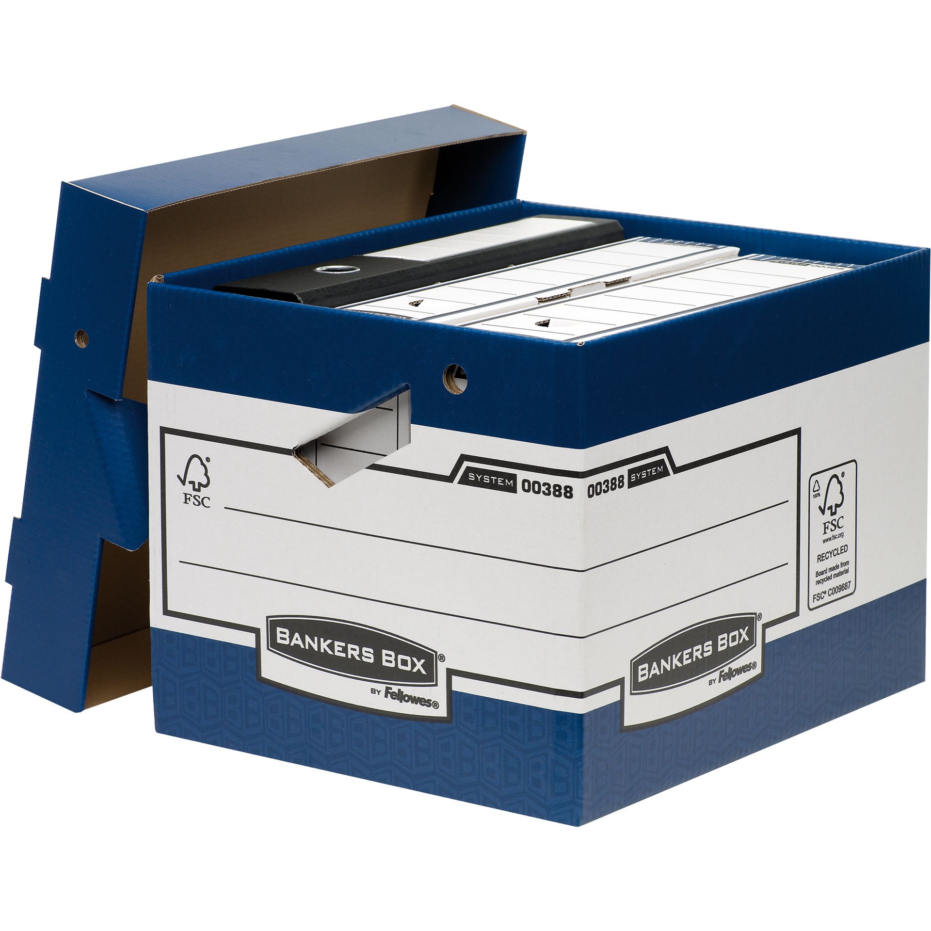 Archivbox Ergo Box Heavy Duty blau