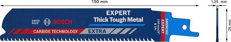 Bosch EXPERT Thick Tough Metal S 955 CHC