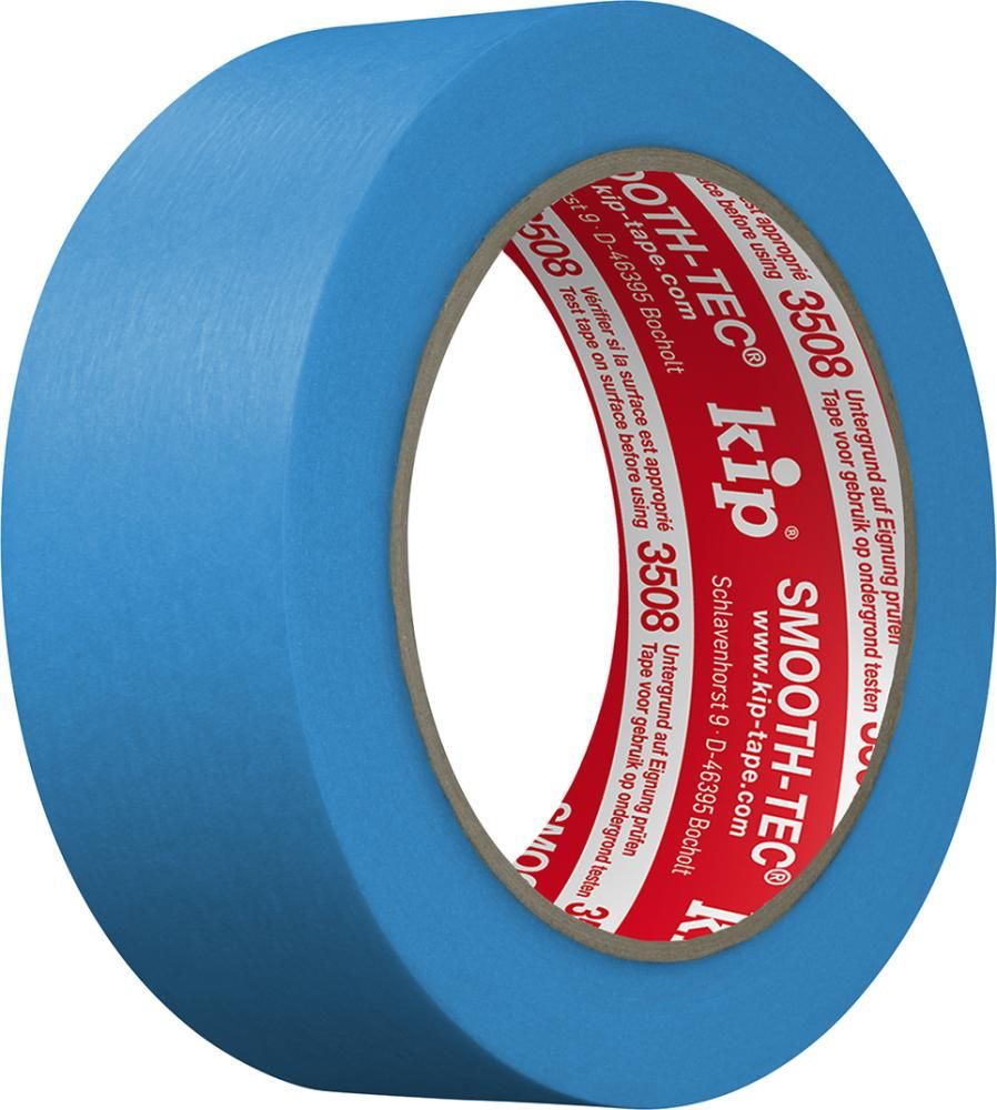3508 SMOOTH-TEC blau Glattkrepp 36 mm x 50 m