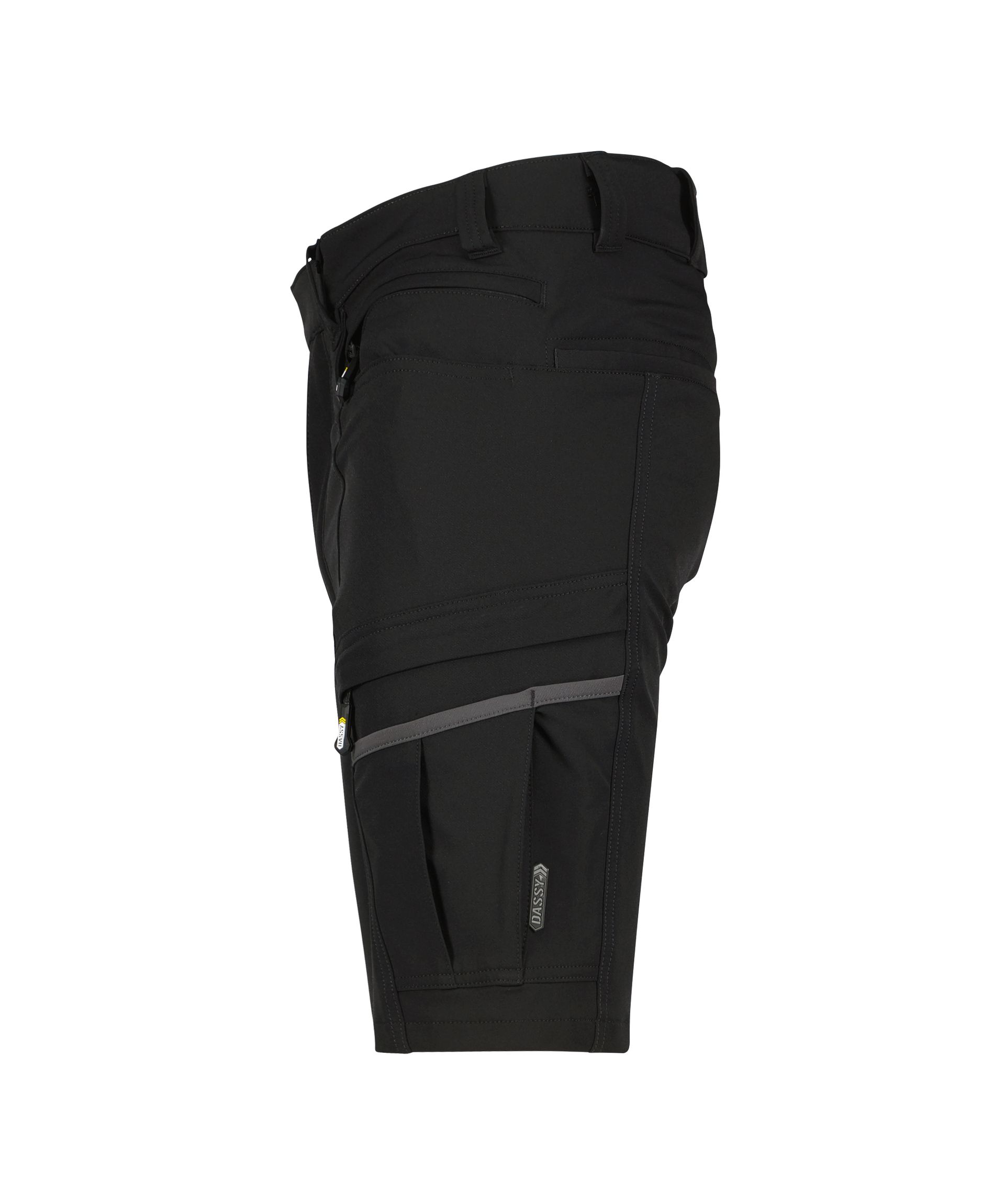 DASSY® Sparx - Stretch-Arbeitsshorts - schwarz, Gr. 42