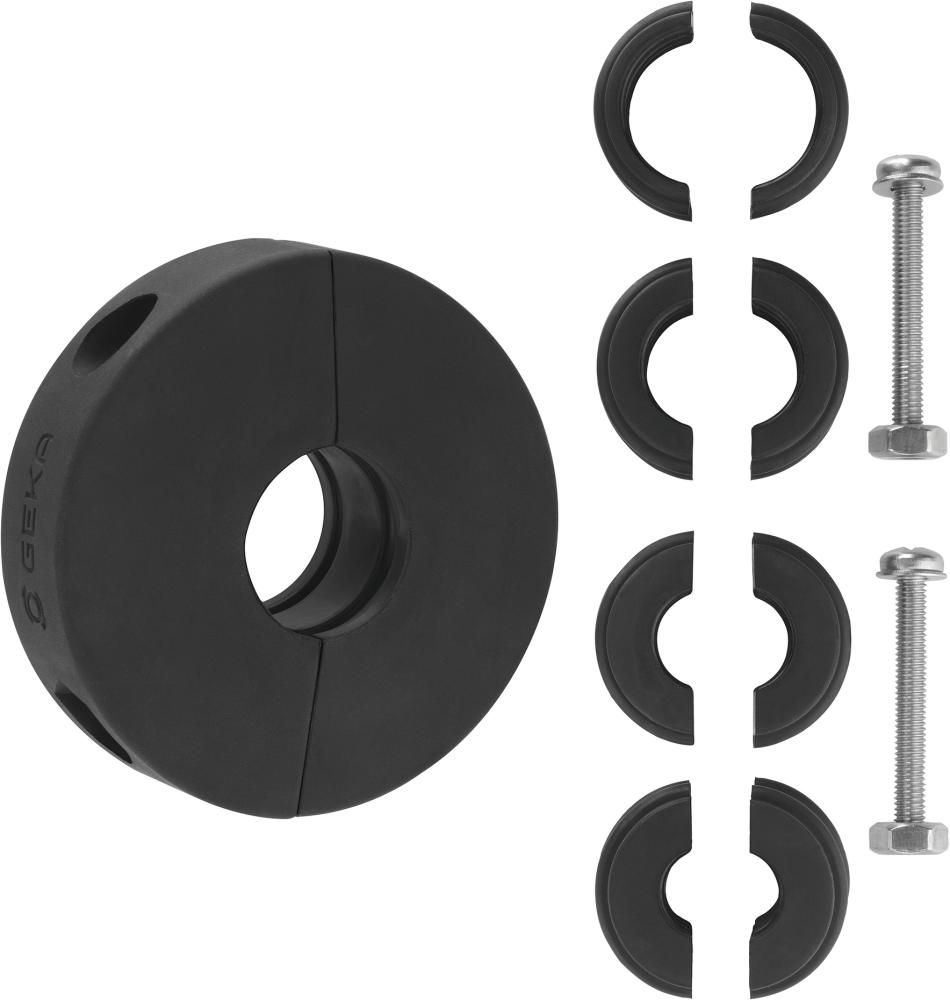 GEKA plus automatischer Schlauchaufroller EA15, Edelstahl, für 25m 1/2" / 15m 3/4"