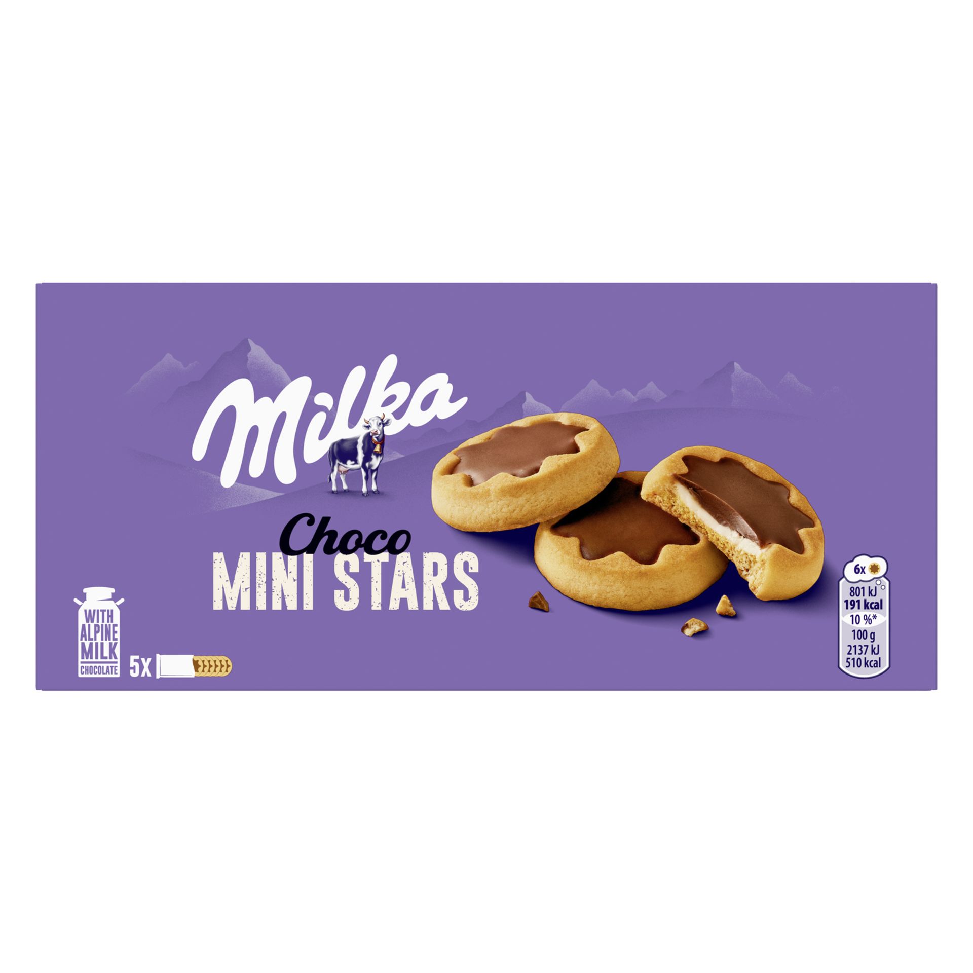 Choco Mini Stars 5x37g