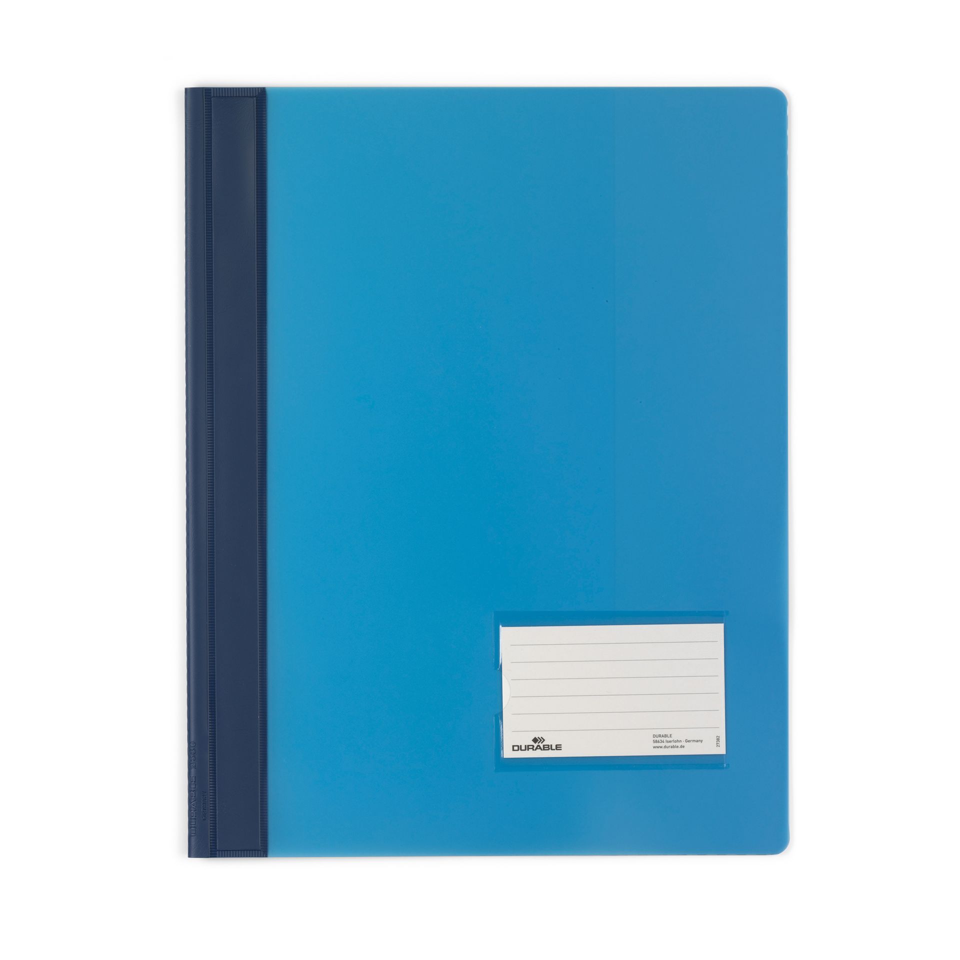 Schnellhefter DURALUX DIN A4 Hartfolie blau
