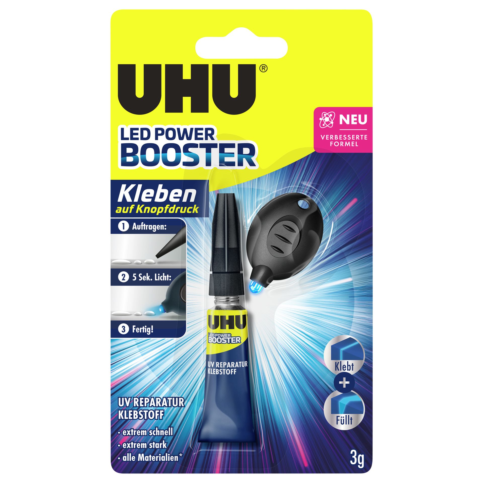 Universalkleber BOOSTER LED 3g