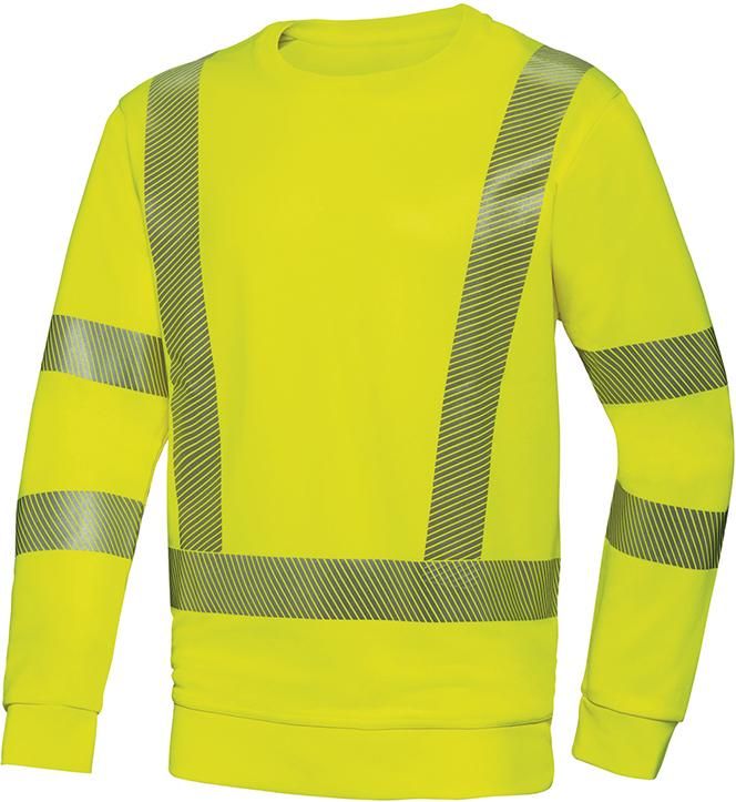 BP 2134-873 Warnschutz-Sweatshirt, Gelb, Gr. XS