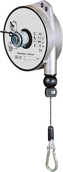 Federzug Typ 9321 2-4 kg 2,0 m Planeta