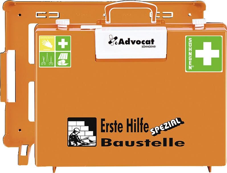 Erste Hilfe Advocat Baustelle