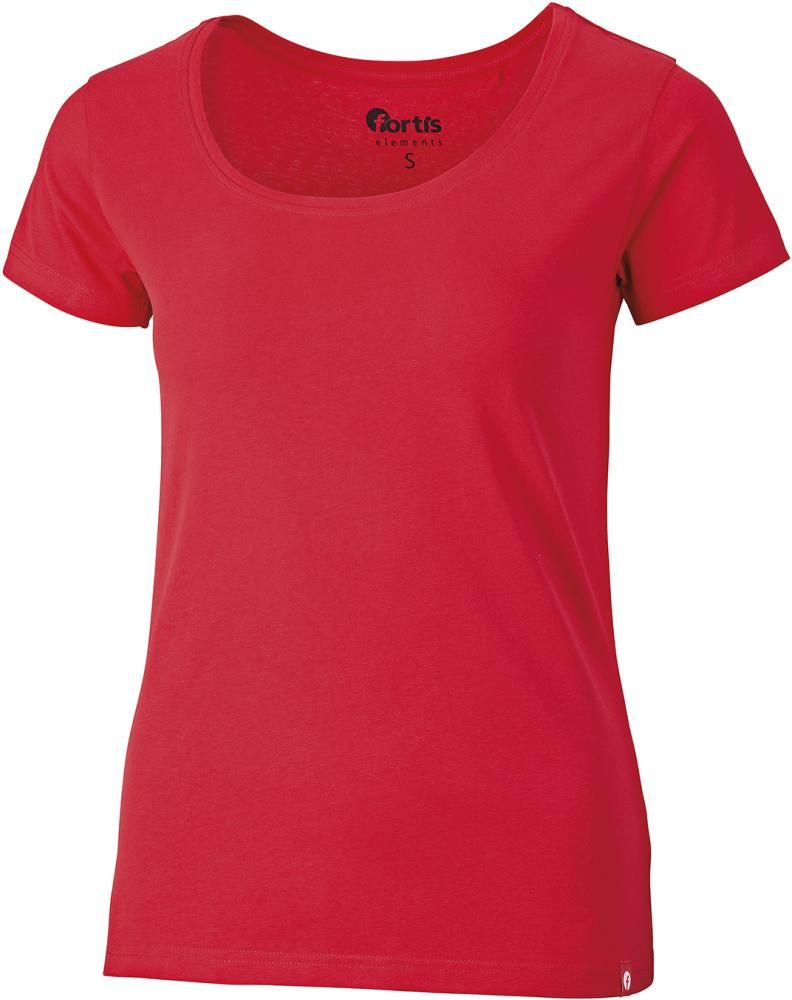 Basic-T-Shirt Damen rot Gr. 2XL FORTIS Elements